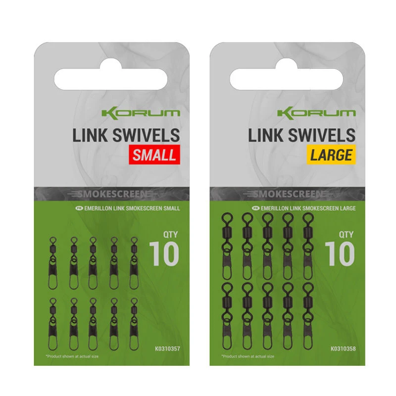 Korum Smokescreen Link Swivels